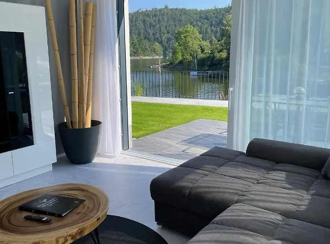 Saaldorf-ferienhaus Mit 6 45qm-120qm Direkt Am Thueringer Meer-bleilochtalsperre *