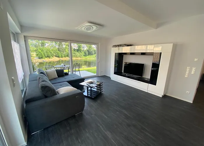 Saaldorf-ferienhaus Mit 6 45qm-120qm Direkt Am Thueringer Meer-bleilochtalsperre * Bad Lobenstein